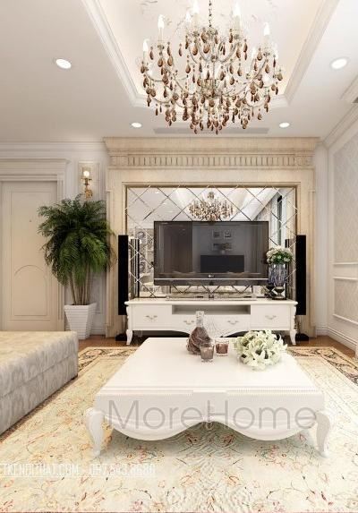 Kệ tivi tân cổ điển MH 009