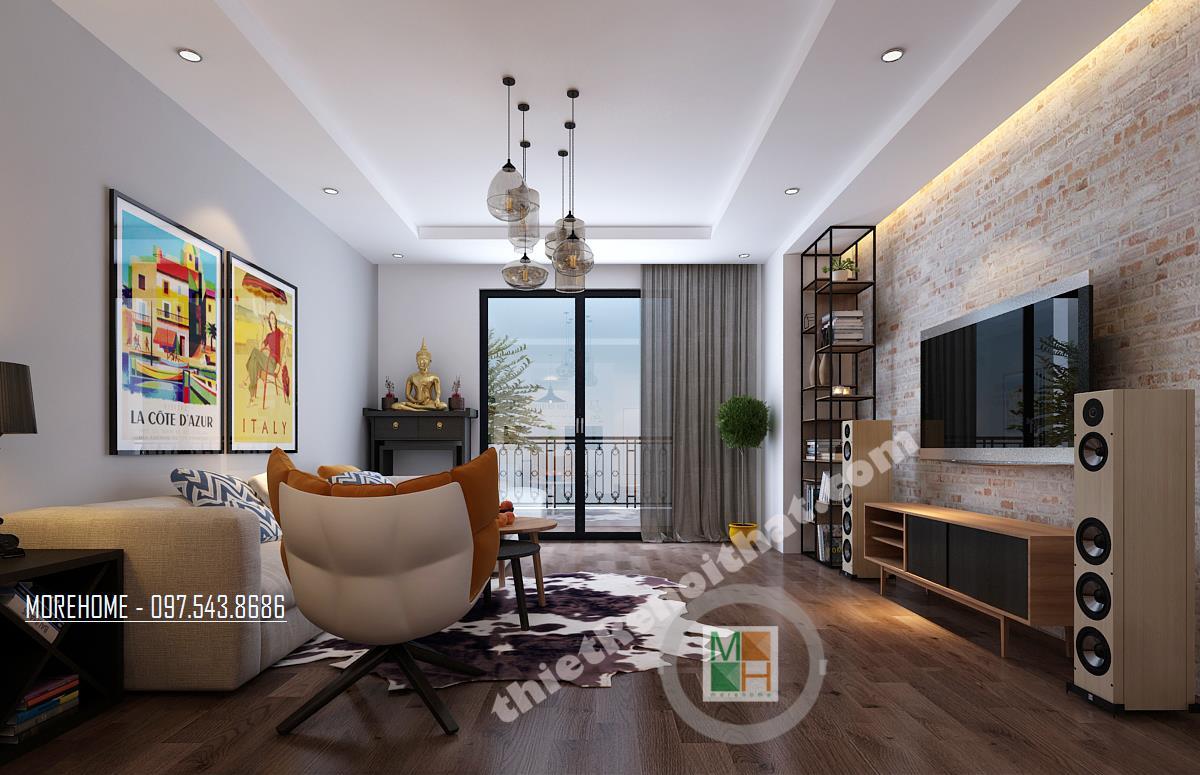 Thiết kế nội thất chung cư TIMESCITY hiện đại