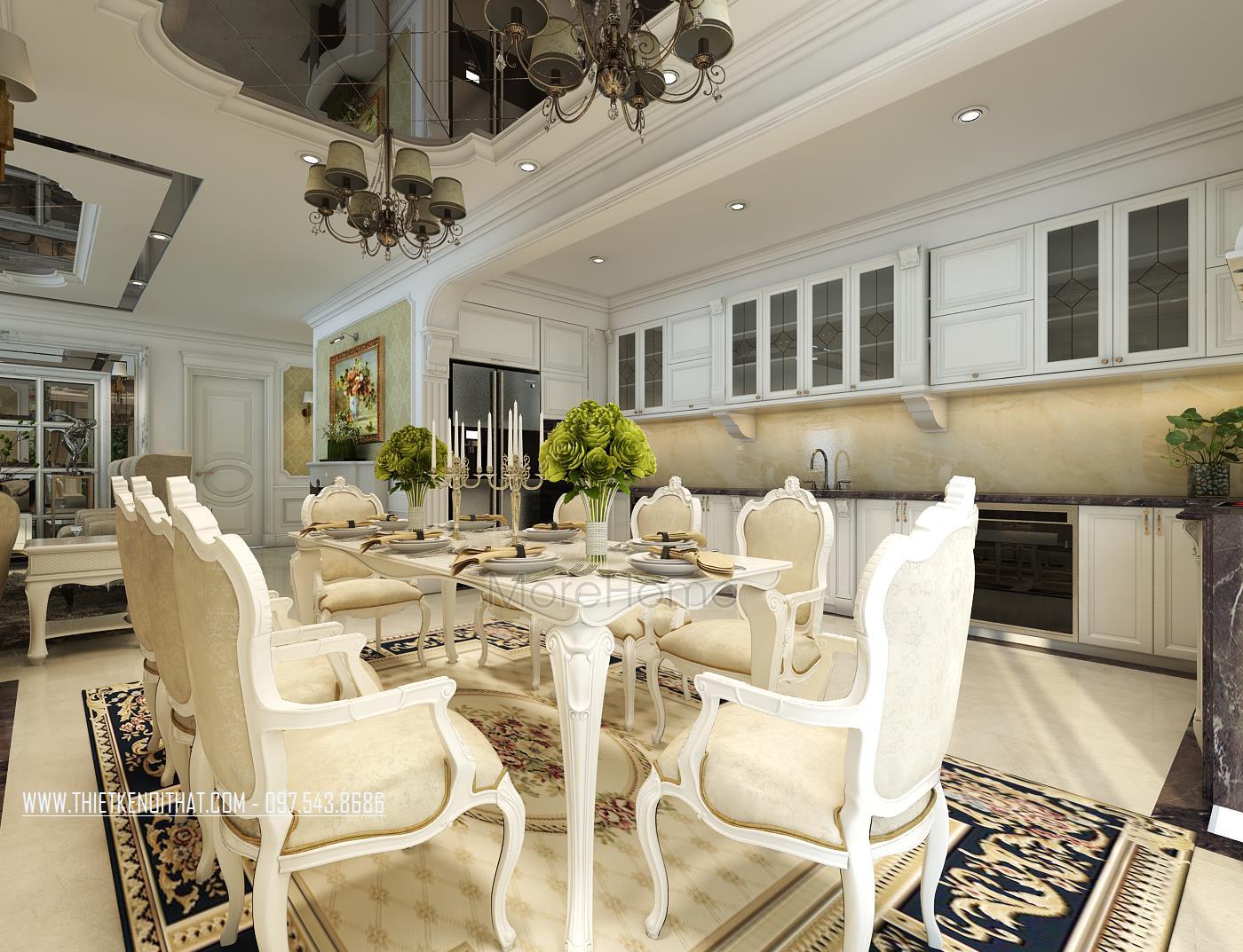 Nội thất tân cổ điển tại mperia Garden