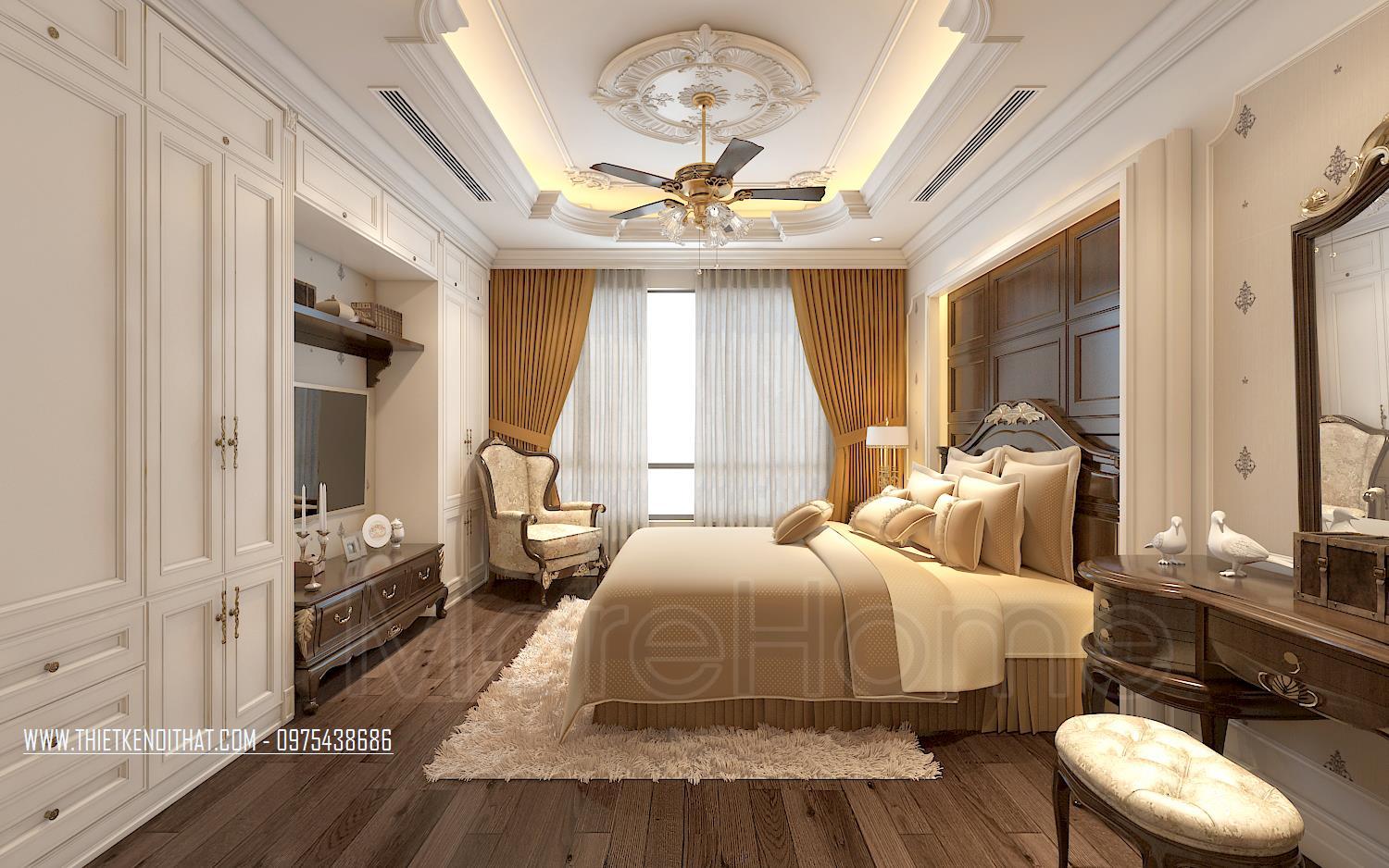 Thiết kế nội thất chung cư cao cấp VINHOMES