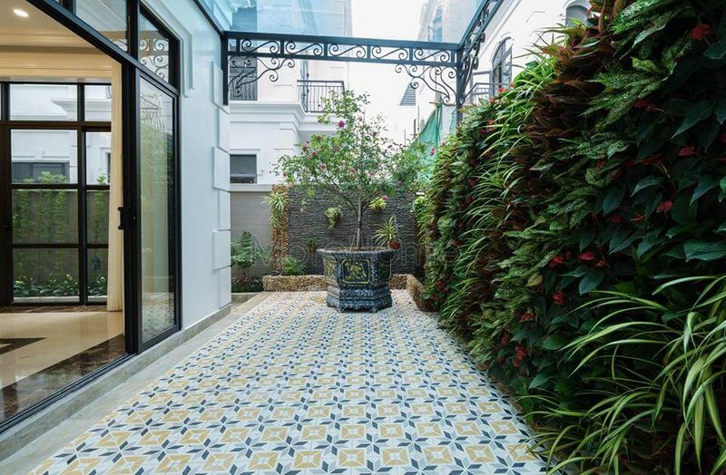 Gạch lát nền ngoài trời LG cao cấp chống ố chống trượt